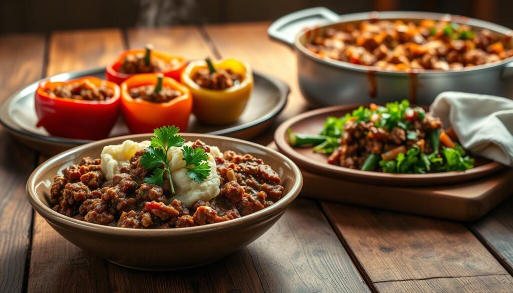 savoury mince serving suggestions